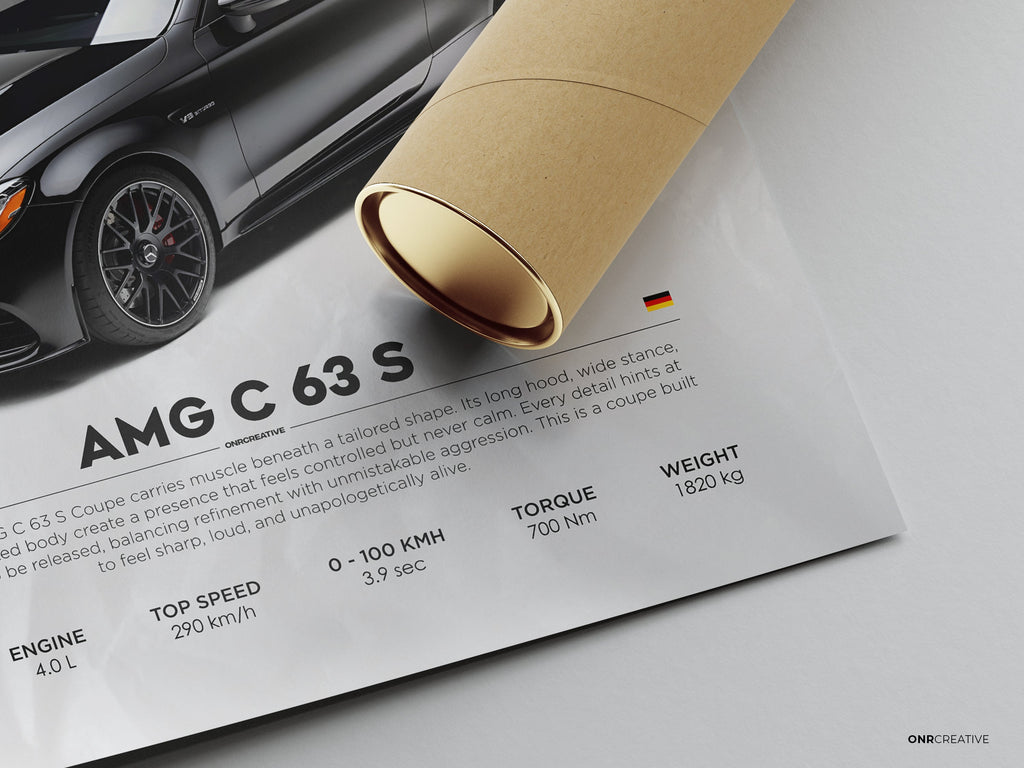 Mercedes-AMG C 63 S (C205) Poster - image 5