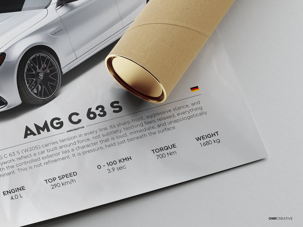 Mercedes-AMG C 63 S (W205) Poster - image 5