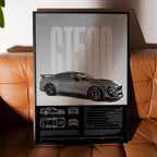Ford Mustang Shelby GT500 Car Poster - image 3