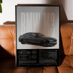 BMW M3 Competition G80 Car Poster - image 3