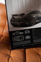 McLaren P1 Car Poster - image 5