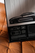 BMW M4 Competition G82 Car Poster - image 5