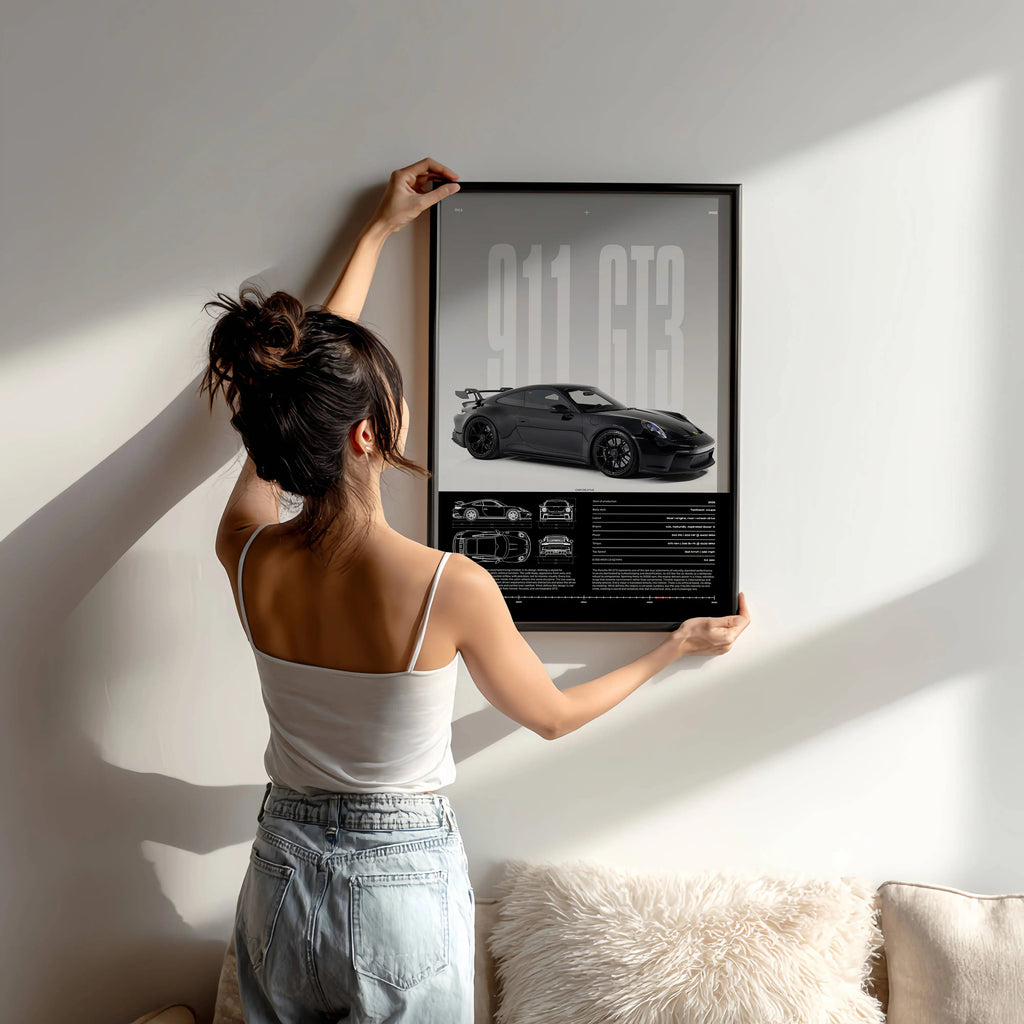 Porsche 911 GT3 992 Car Poster - image 2