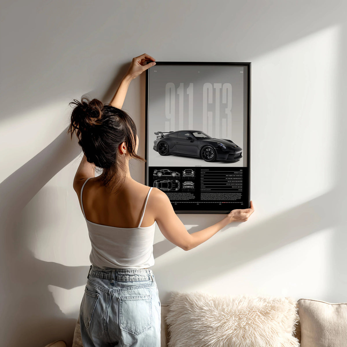Porsche 911 GT3 992 Car Poster - image 2