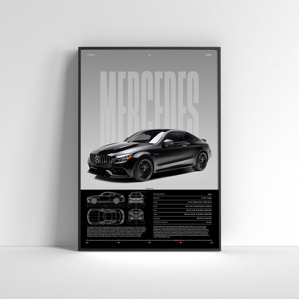 Mercedes-AMG C 63 S (C205) Poster - image 2