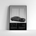 BMW M4 Competition (G82) Car Poster - image 4