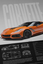 Chevrolet Corvette C7 ZR1 Poster - image 4