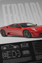 Ferrari F430 Scuderia Car Poster - image 4