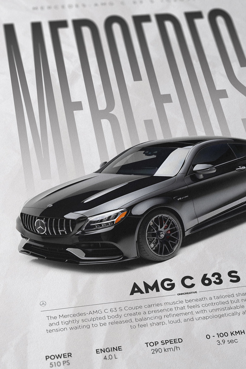 Mercedes-AMG C 63 S (C205) Poster - image 3