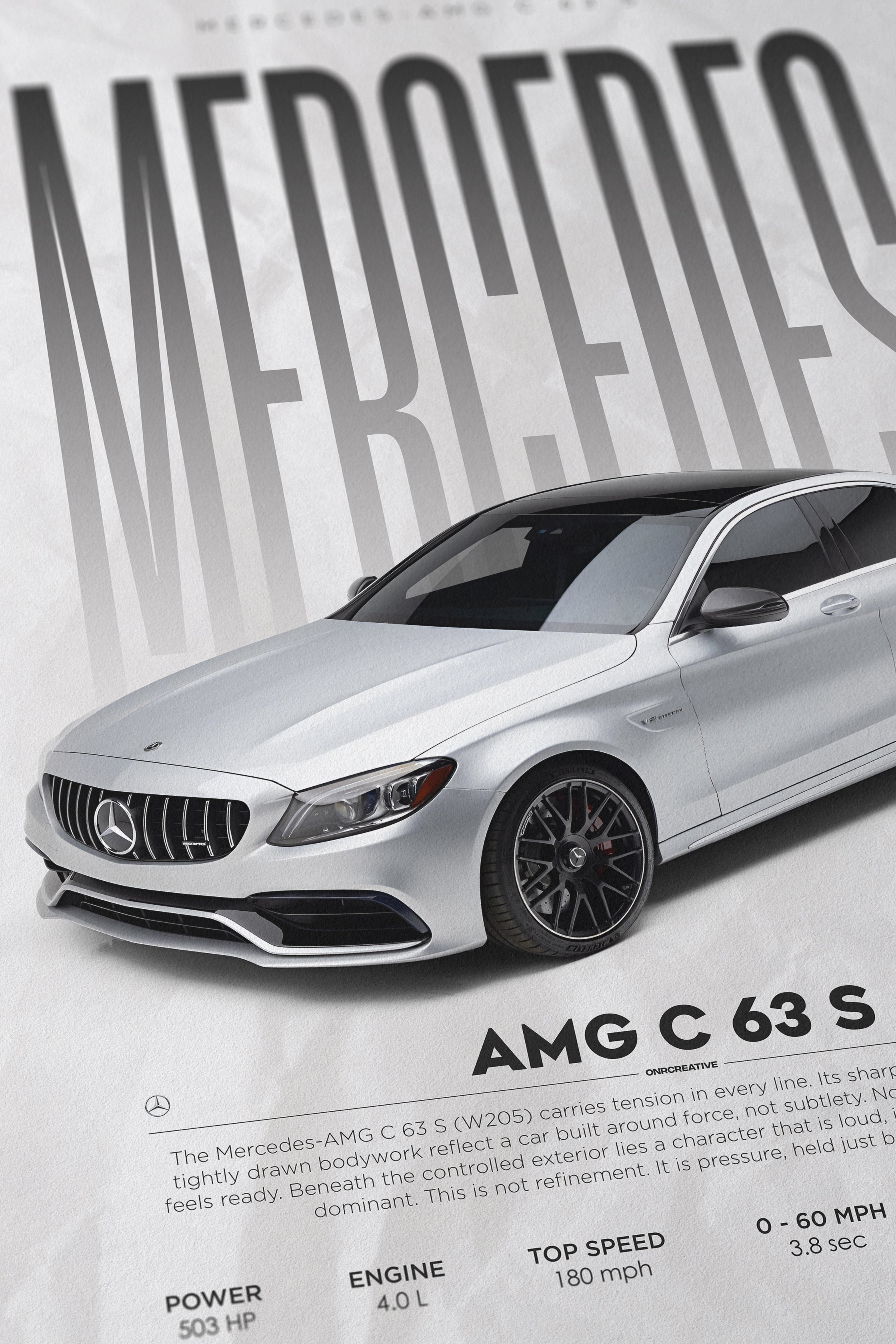 Mercedes-AMG C 63 S (W205) Poster - image 4