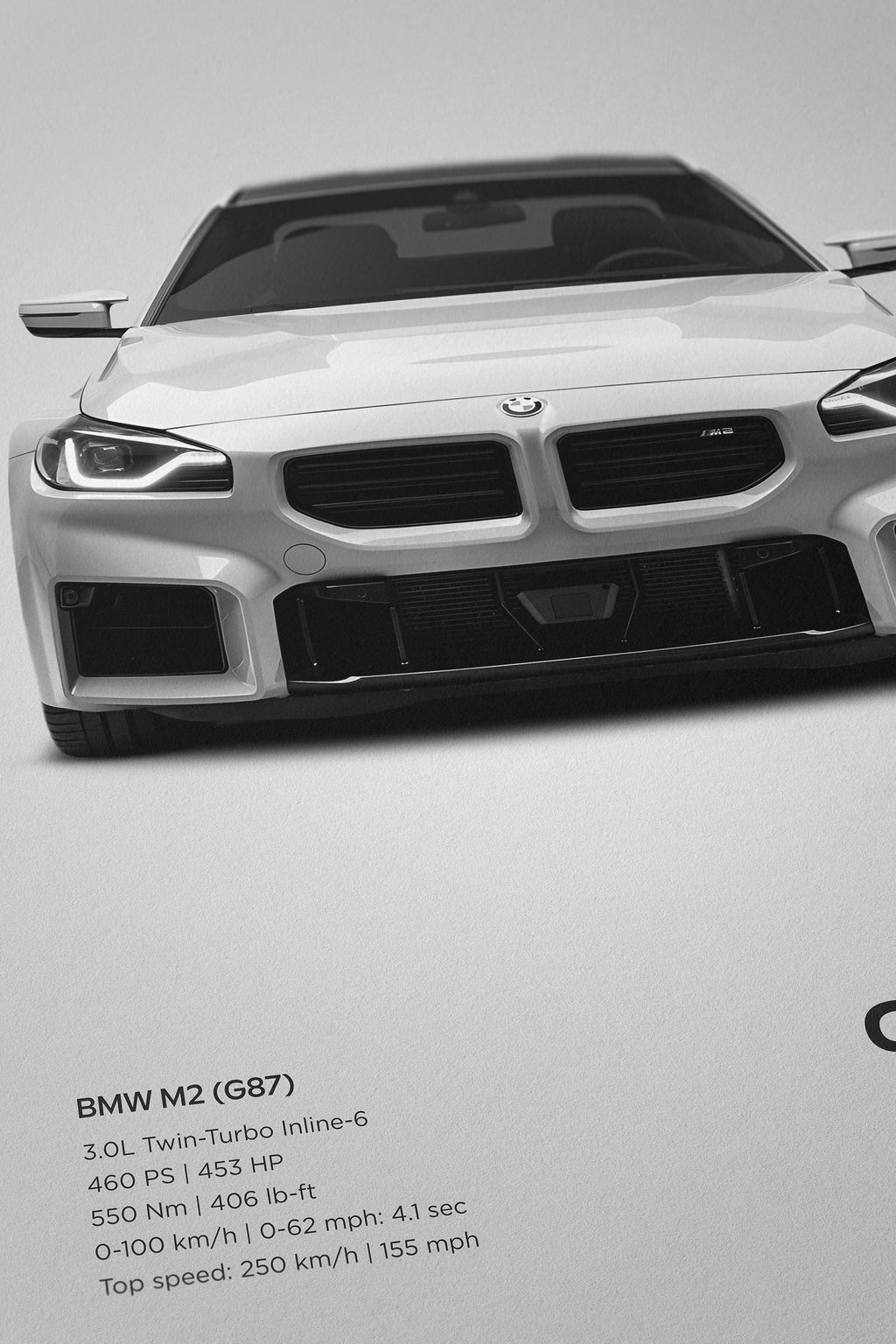 BMW G87 M2 Poster - image 4