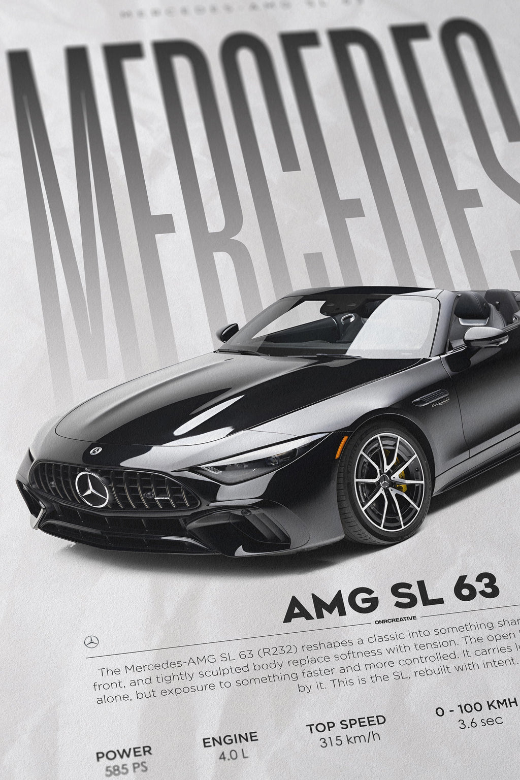 Mercedes-AMG SL 63 (R232) Poster - image 3