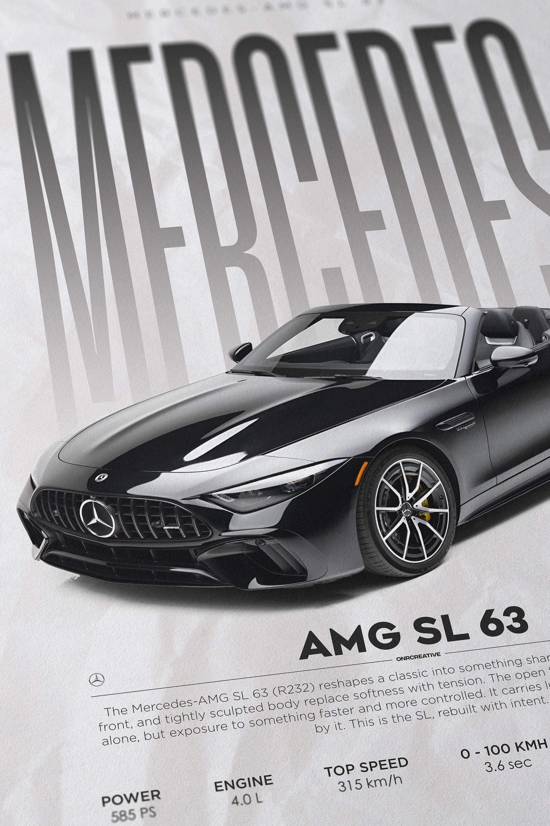 Mercedes-AMG SL 63 (R232) Poster - image 3