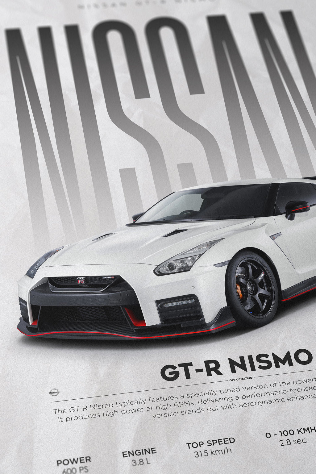 Nissan GT-R Nismo Poster - image 3