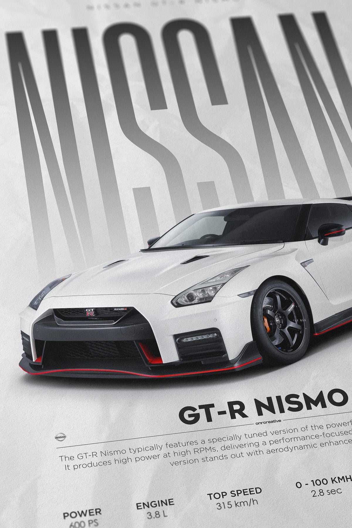 Nissan GT-R Nismo Poster - image 3
