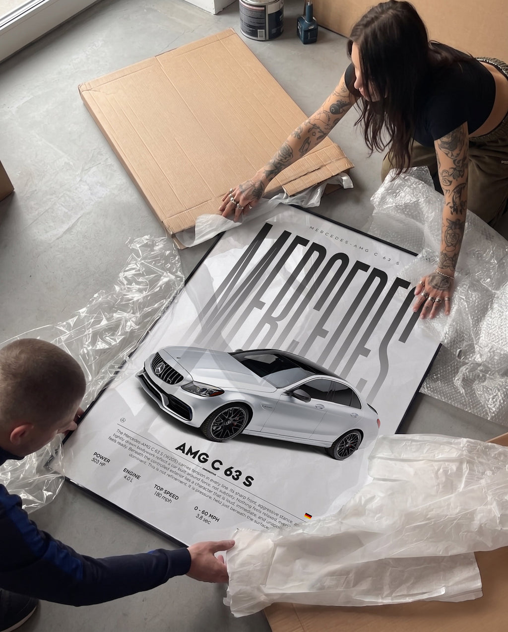 Mercedes-AMG C 63 S (W205) Poster - image 2