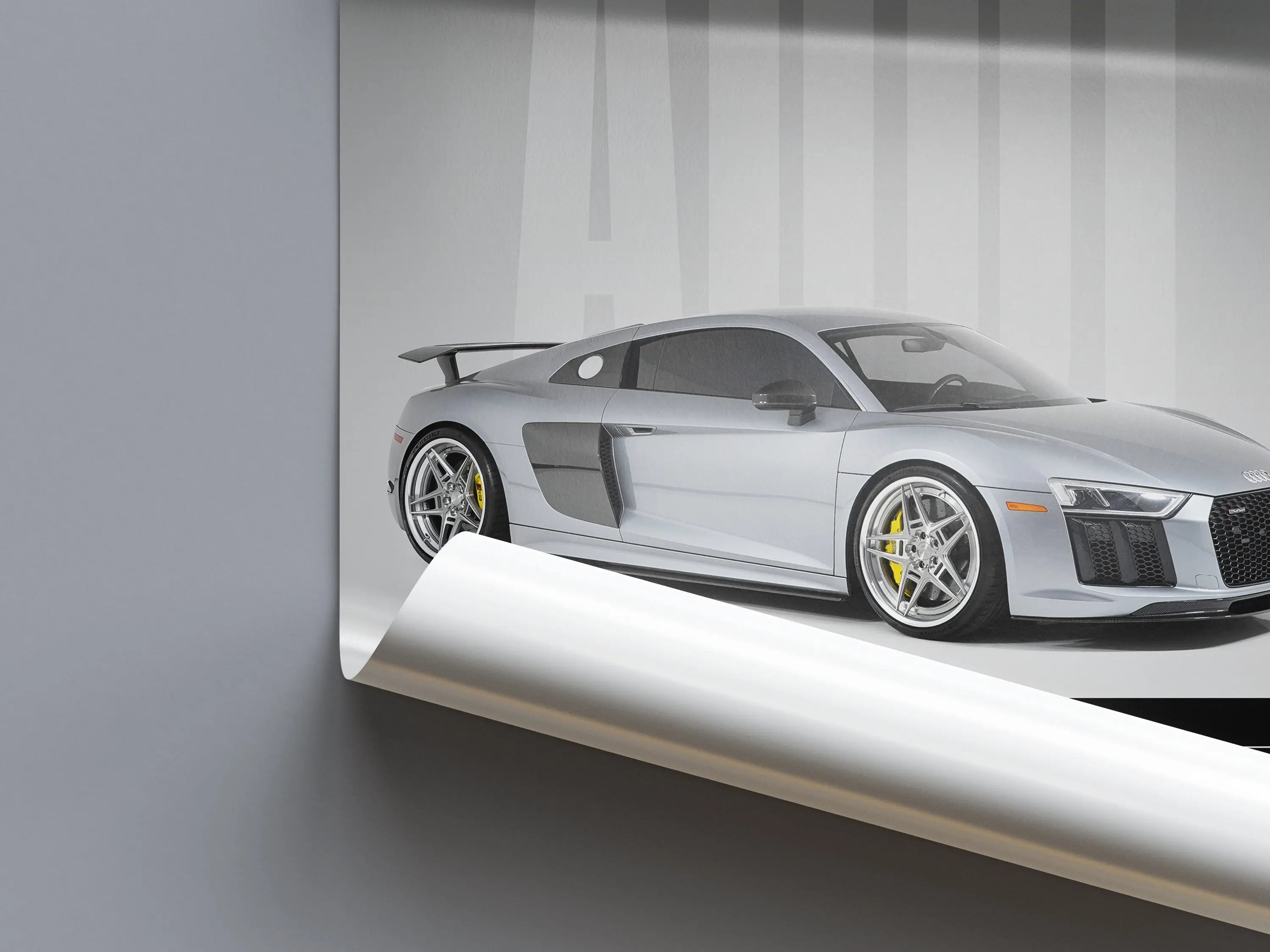 Audi R8 V10 Plus Car Poster - image 4
