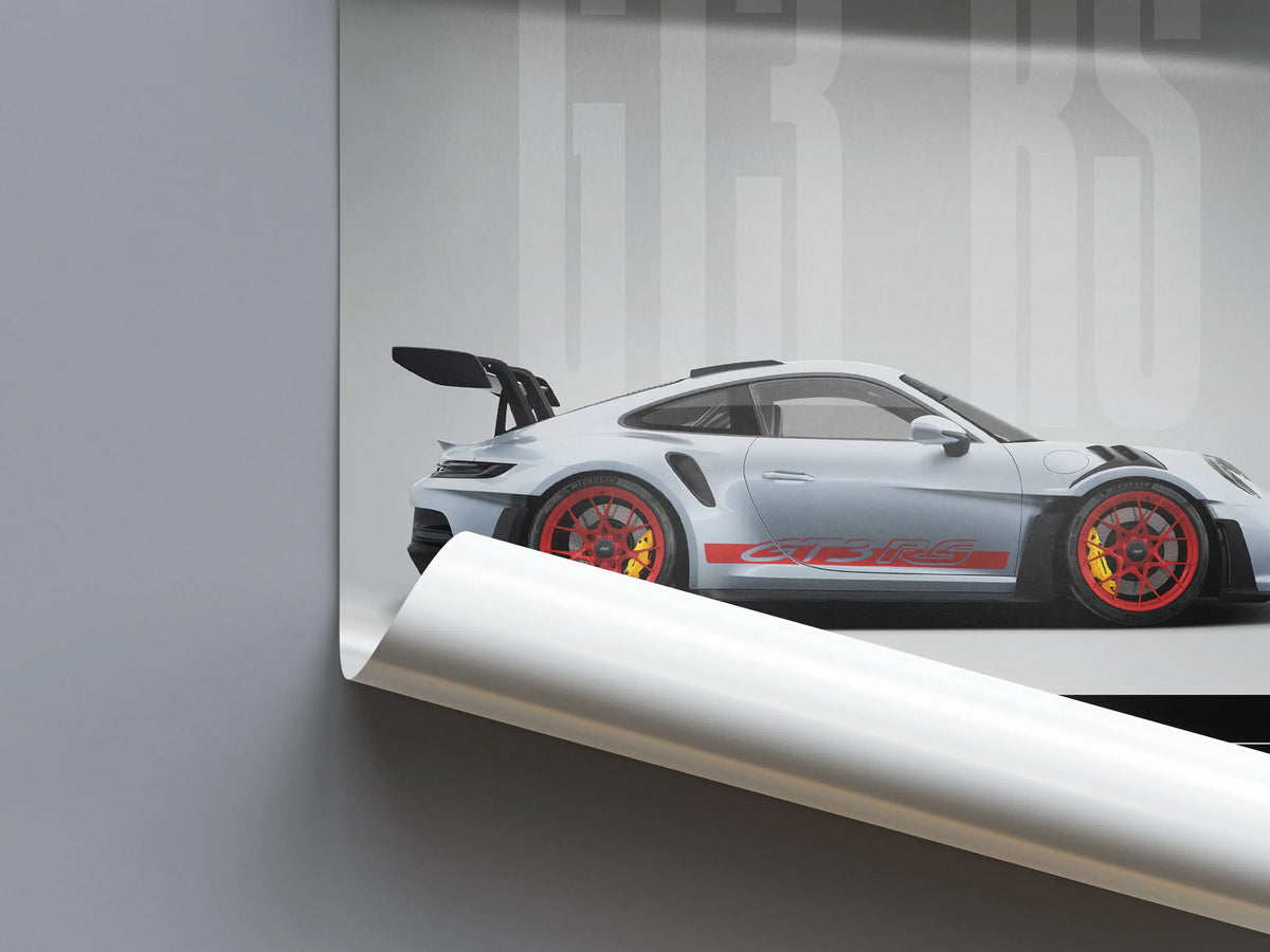Porsche 911 GT3 RS Car Poster - image 3