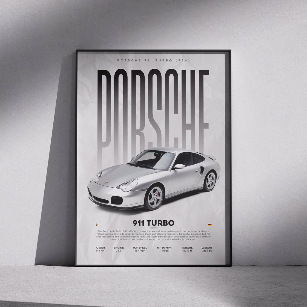 Porsche 911 Turbo (996) Poster - image 2