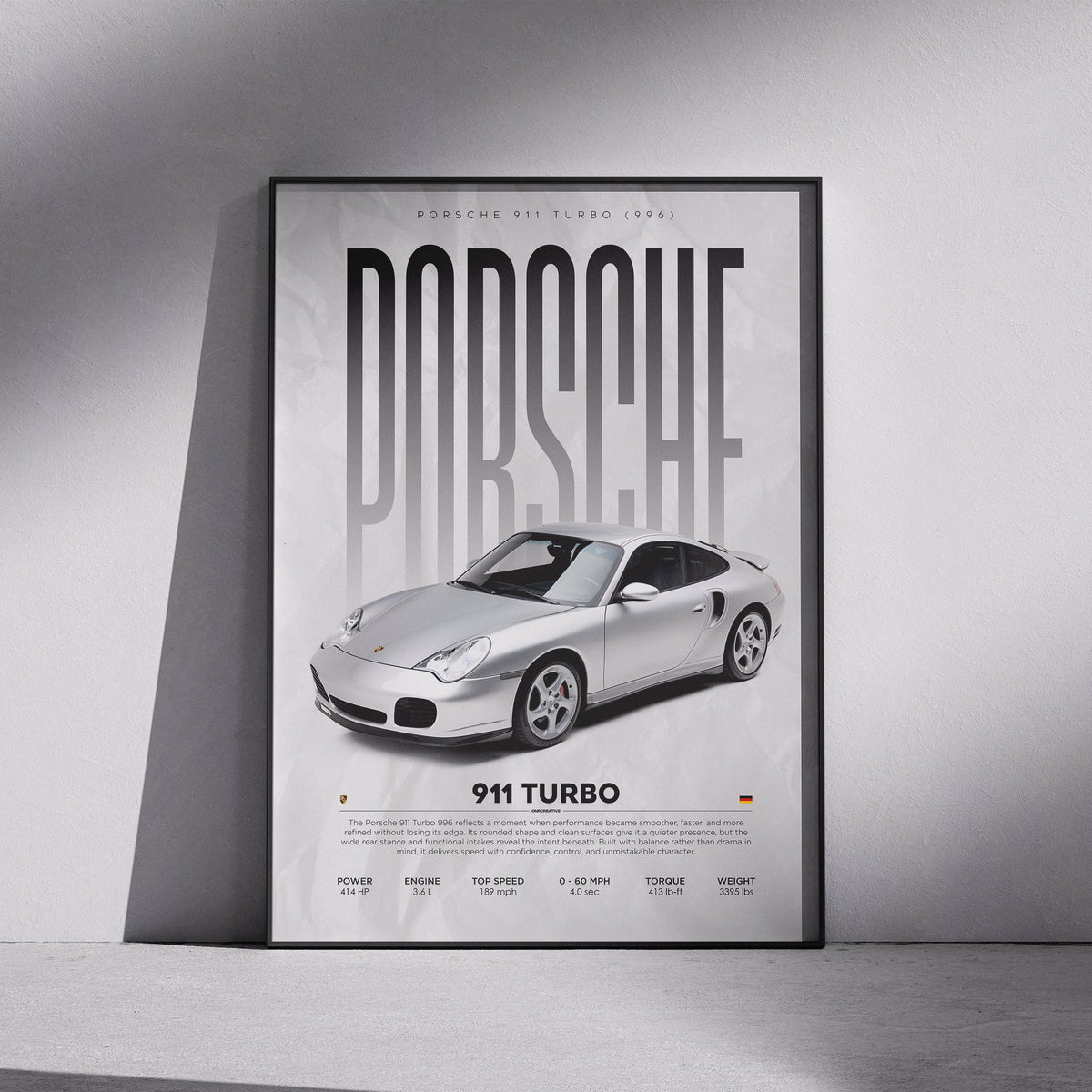 Porsche 911 Turbo (996) Poster - image 2