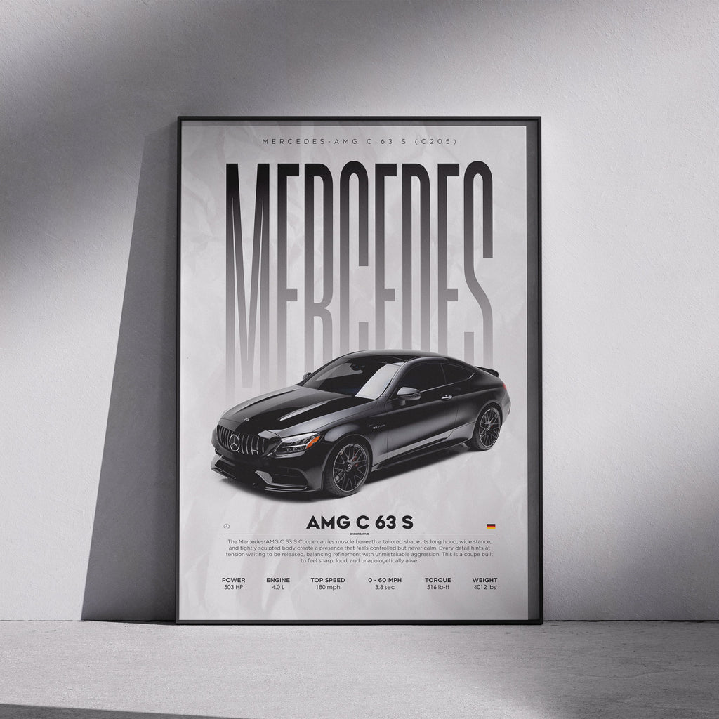 Mercedes-AMG C 63 S (C205) Poster - image 2