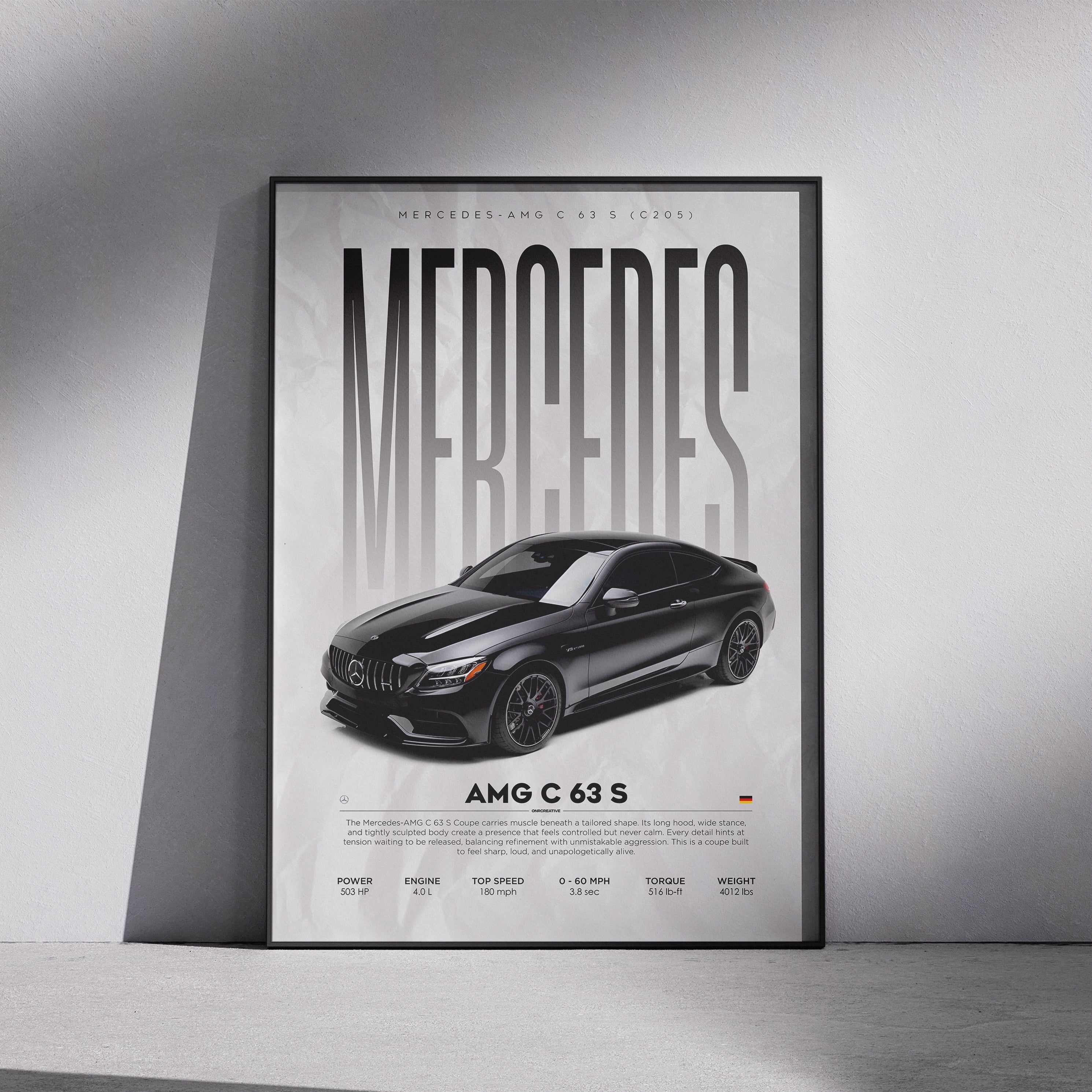 Mercedes-AMG C 63 S (C205) Poster - image 2