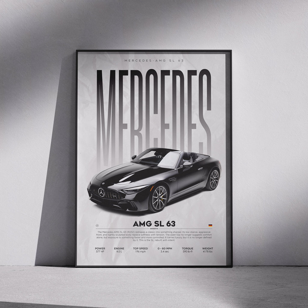 Mercedes-AMG SL 63 (R232) Poster - image 2