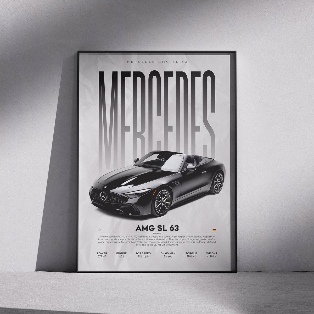 Mercedes-AMG SL 63 (R232) Poster - image 2