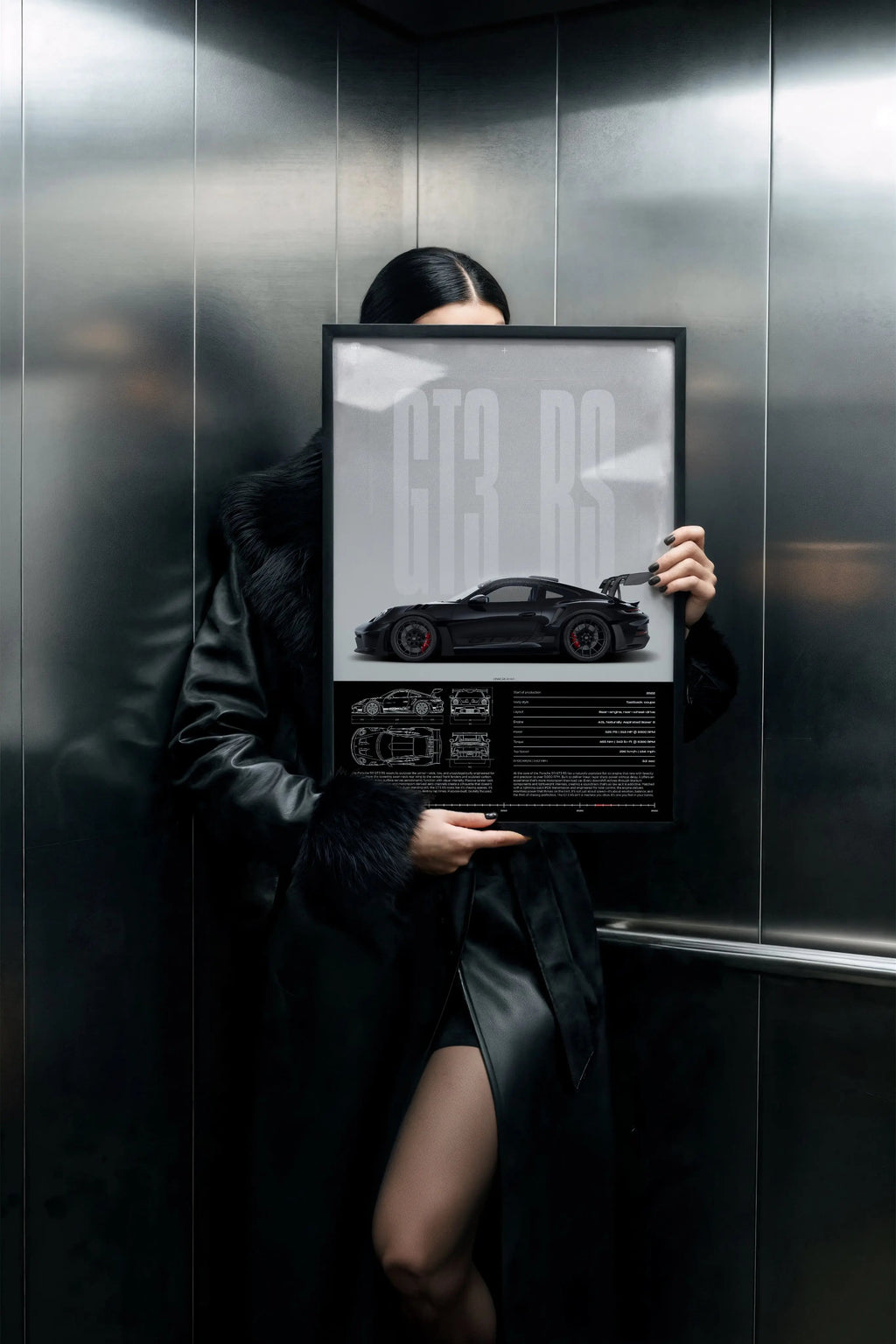 Porsche 911 GT3 RS Car Poster - image 2