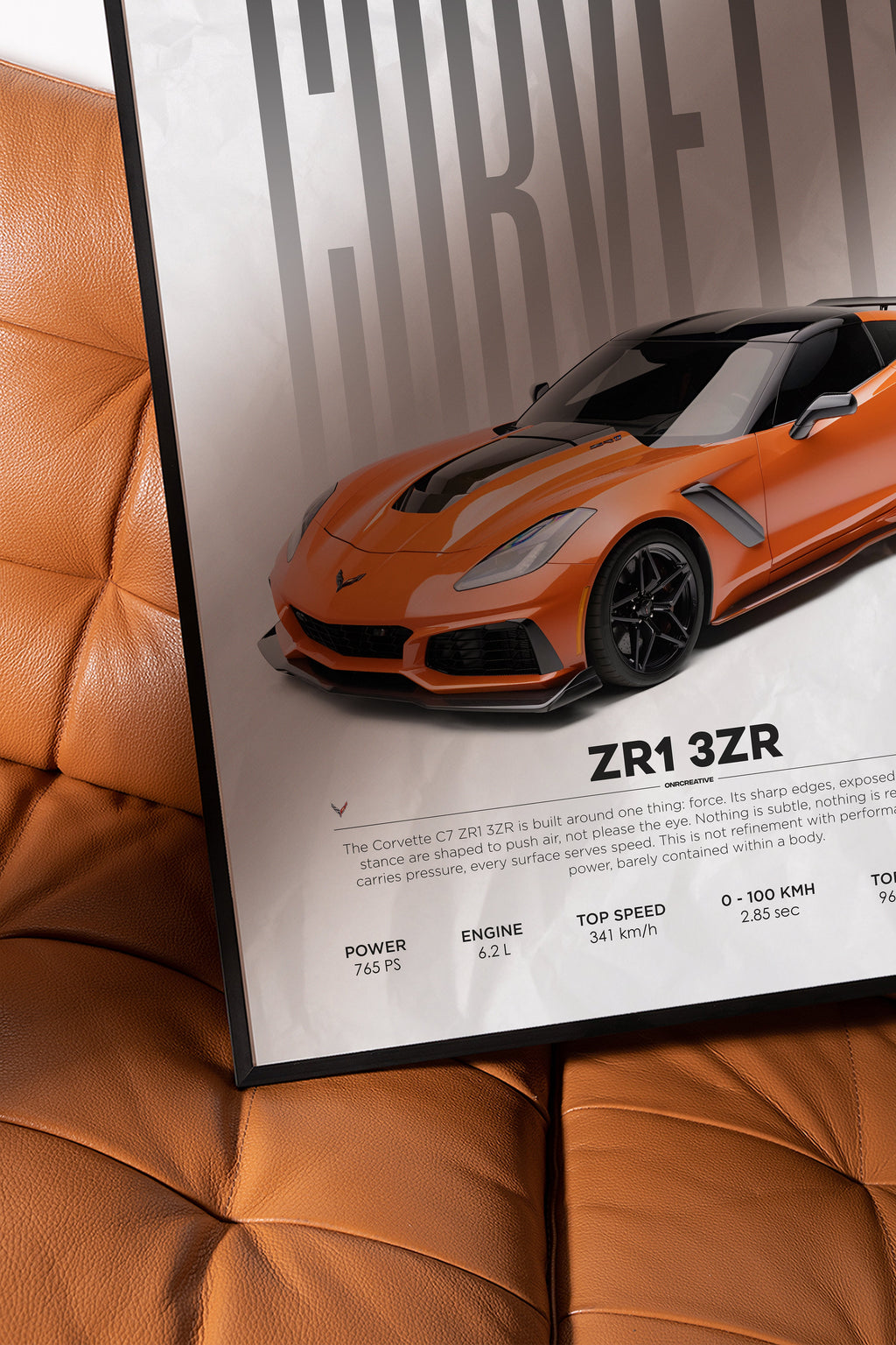 Chevrolet Corvette C7 ZR1 Poster - image 4