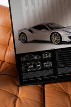 Ferrari 488 Pista Car Poster - image 3