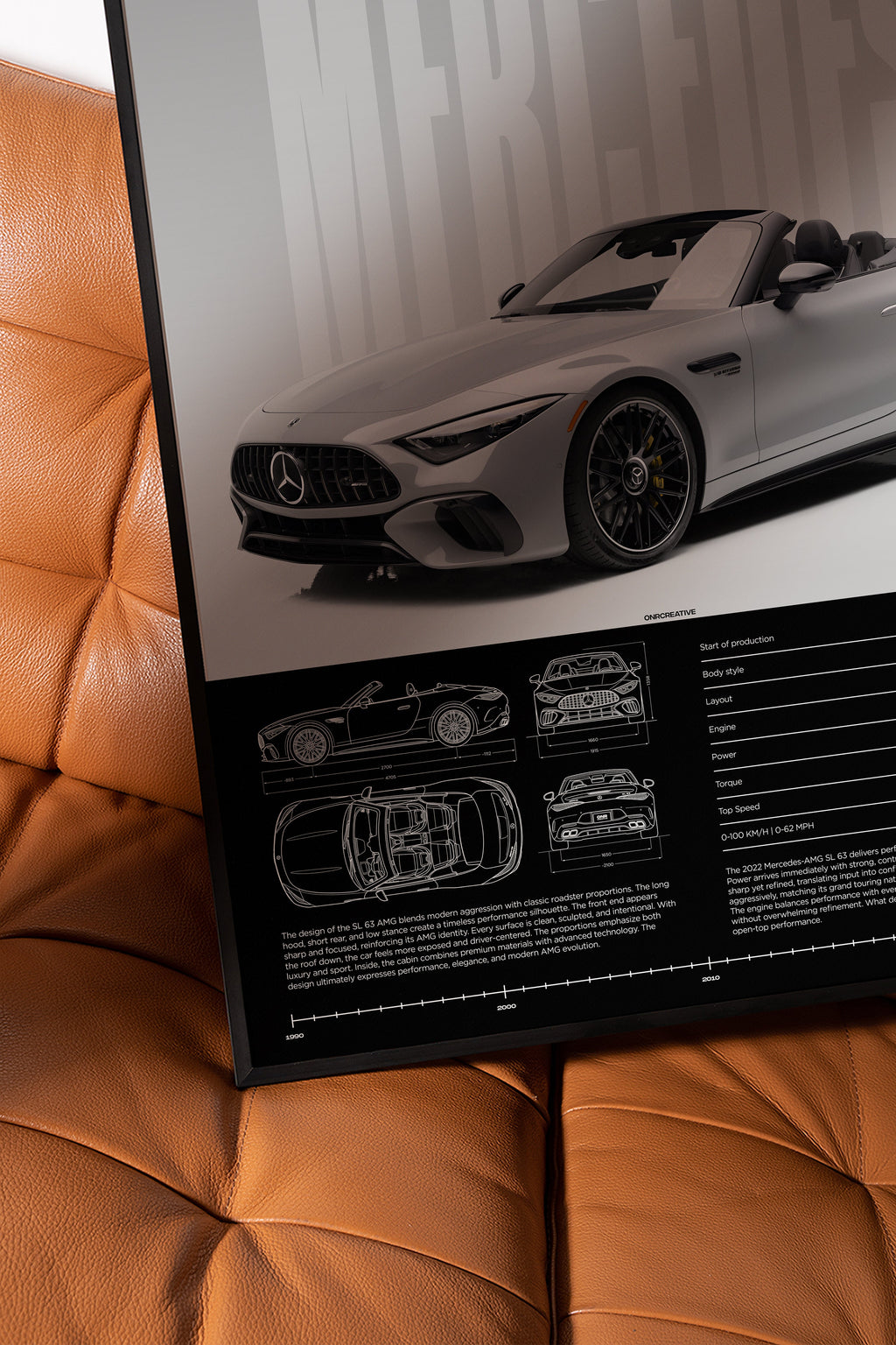 Mercedes-AMG SL 63 (R232) Poster - image 3