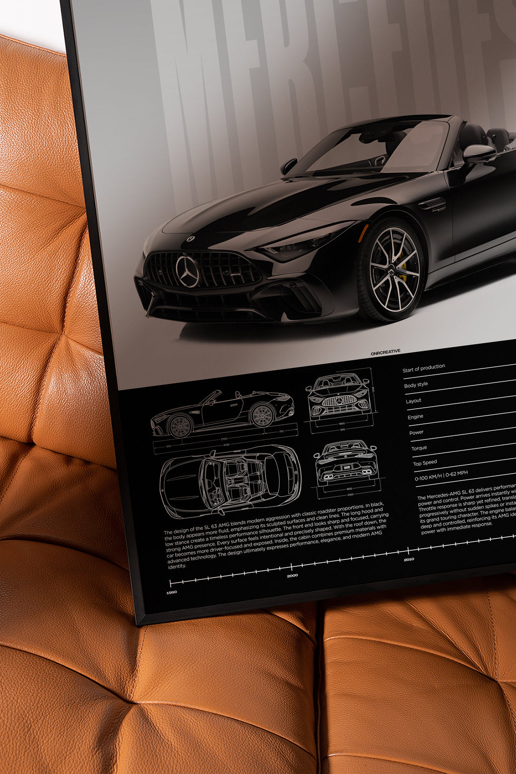 Mercedes-AMG SL 63 (R232) Poster - image 4
