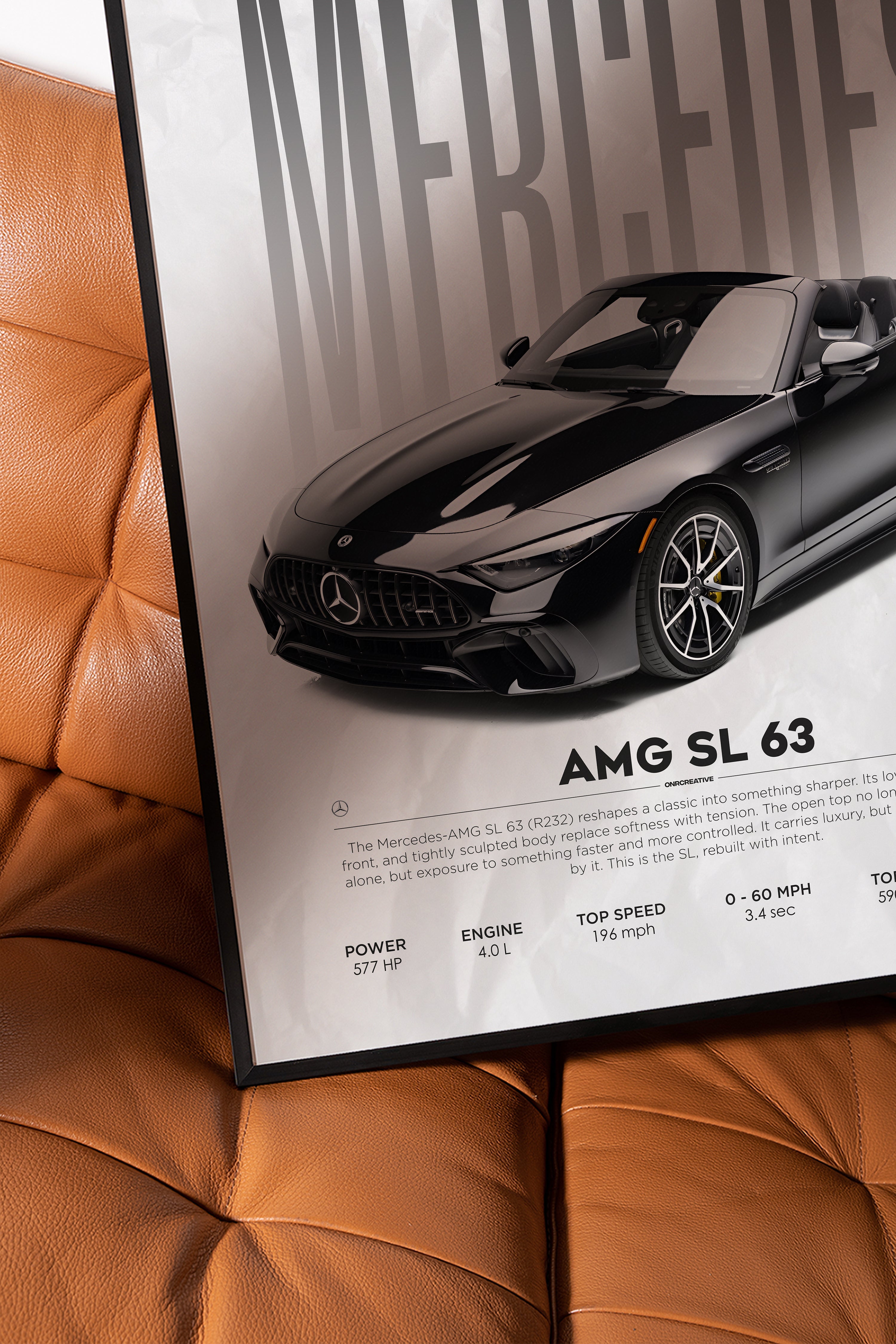 Mercedes-AMG SL 63 (R232) Poster - image 4