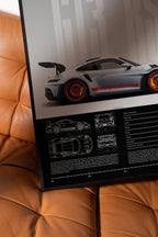 Porsche 911 GT3 RS Car Poster - image 2