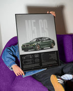 BMW M5 CS Car Poster - image 3