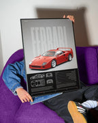 Ferrari F40 Car Poster - image 5