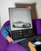 Ford Mustang Shelby GT350R Car Poster - image 4