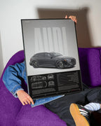Audi RS6 Avant Car Poster - image 2