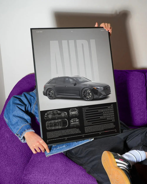 Audi RS6 Avant Car Poster - image 2