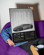 Lamborghini Huracan Car Poster - image 3