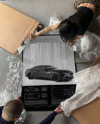 BMW M4 Competition (G82) Car Poster - image 2